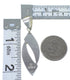 Southwestern Genuine Sterling Silver Turquoise Inlay Pendant AX48851